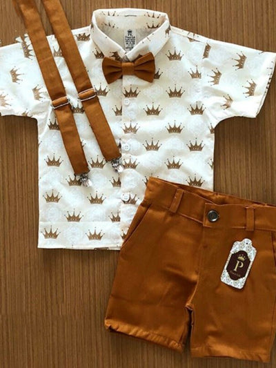 Summer boy T-shirt Shorts Kids Sets