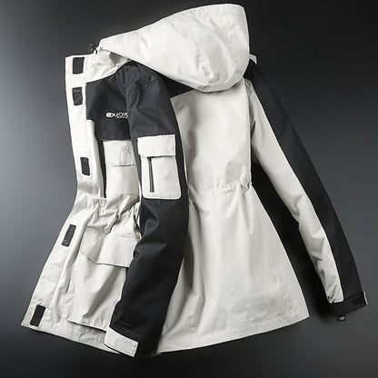 Two-Piece Detachable Waterproof and Windproof Korean Mountaineering Ski Jacket
