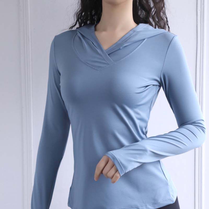 Fashion Women's Long Sleeve Yoga Workout Clothes