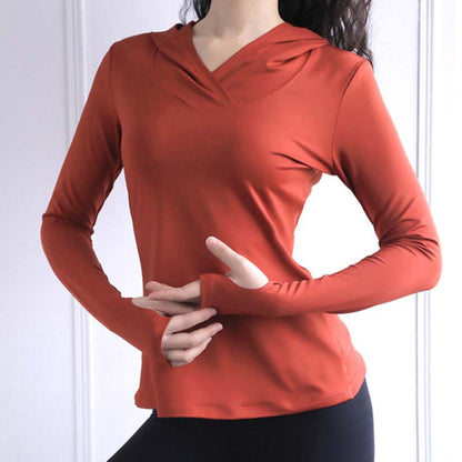 Fashion Women's Long Sleeve Yoga Workout Clothes