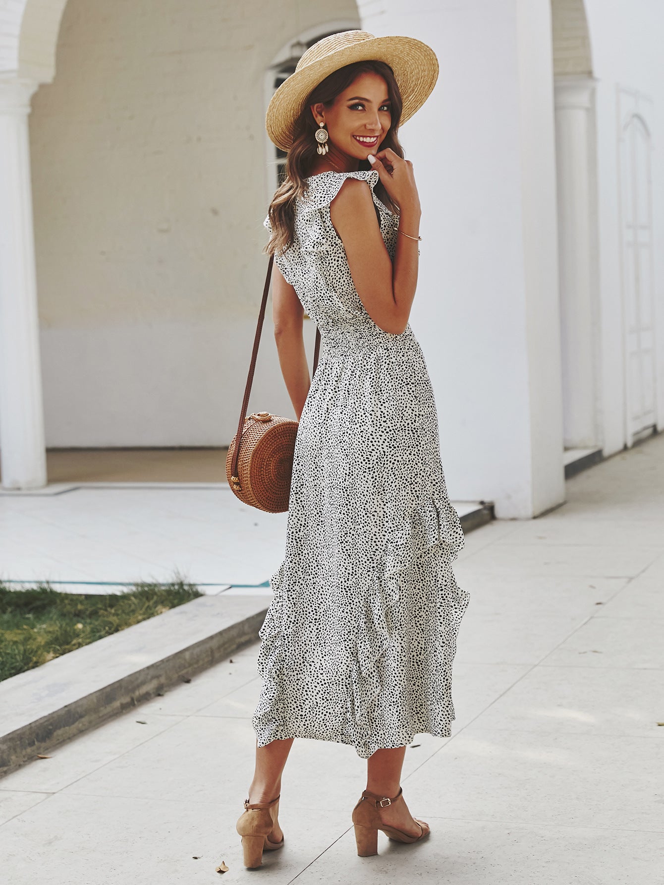 Ruffle Dress Spring And Summer Women's Clothing