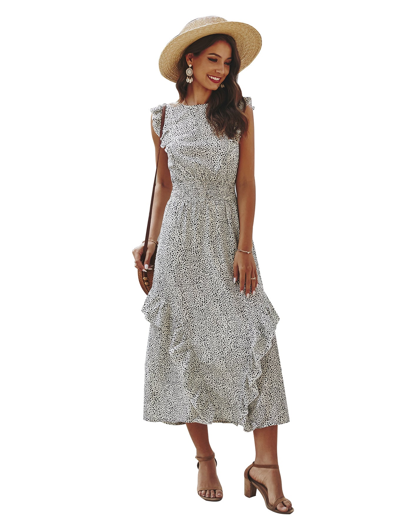 Ruffle Dress Spring And Summer Women's Clothing