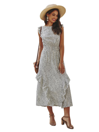 Ruffle Dress Spring And Summer Women's Clothing