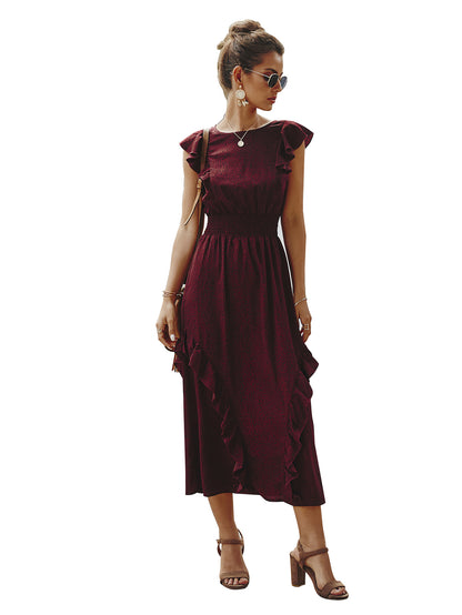 Ruffle Dress Spring And Summer Women's Clothing