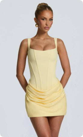 Summer Corset Dress Graceful Sleeveless Short Dresses For Party Wedding Evenning Clothing