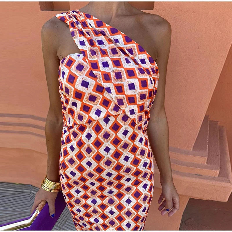 Women's Sleeveless Backless Slim Fit Maxi Dress